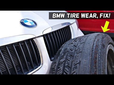 WHY BMW TIRES WEARING ON THE INSIDE