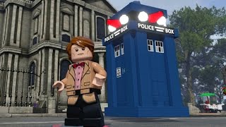 LEGO Dimensions - TARDIS Fully Upgraded - All 3 Versions (Vehicle Showcase)