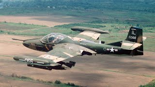 A-37 Super Tweet - Cessna with a 3,000 Rounds per Minute Minigun - Vietnam War Legend