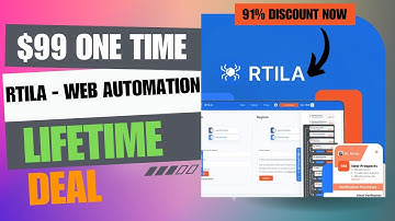 🔰RTILA Web Automation Lifetime Deal | Say Goodbye to Tedious Tasks | $99 Lifetime Deal | 91% Off Now