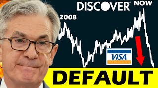 Fed reports massive spike in defaults. Credit cards being shut off.