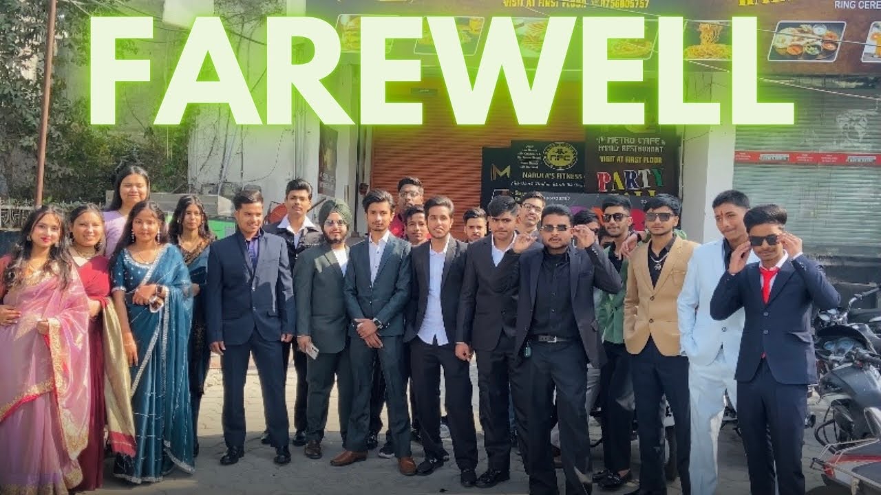 THE END OF AN ERA🥹 12th CLASS FAREWELL ️M L N SCHOOL YAMUNANAGAR ️ ...