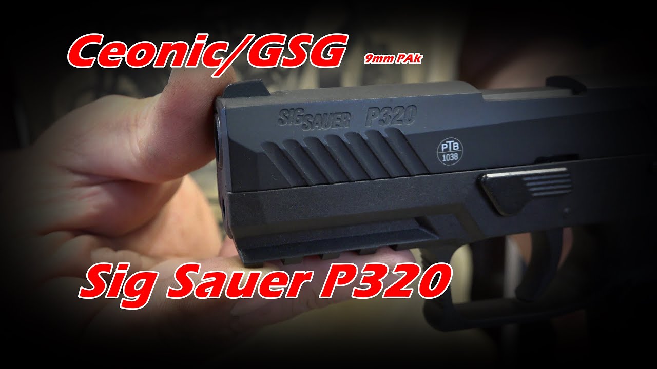 Sig Sauer P320 Schreckschuss 9mm PAK schwarz