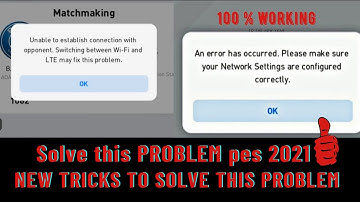 How to fix a network error occurred in pes 2021 ,eFootball 2021