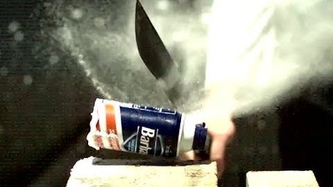 Amazing Shaving Cream Explosion in Slow Mo HD | Slow Mo Lab