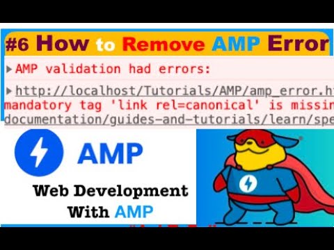 #6 How to Fix Common AMP Errors in Hindi|AMP Error Kese Resolve Kare| AMP Tutorials|#AMP|#AskToFolks