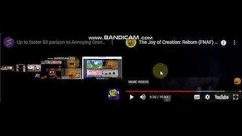 Up to faster 84 parison to Annoying Orange