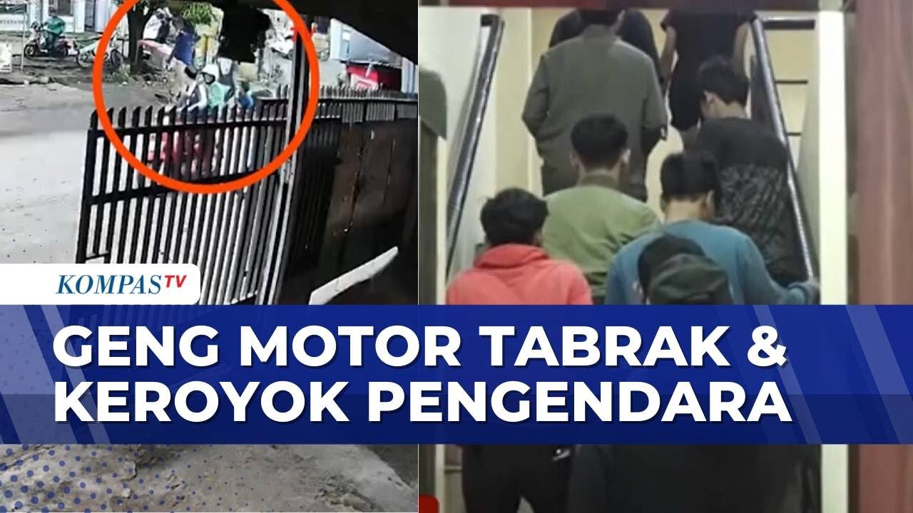 Geng Motor di Makassar Ugal-Ugalan Hingga Tabrak & Keroyok Pengendara | BORGOL