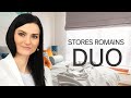 Stores romains duo  alternative moderne pour les rideaux