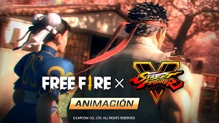 STREET FIGHTER EN FREE FIRE 👊💥 - Animación | Garena Free Fire