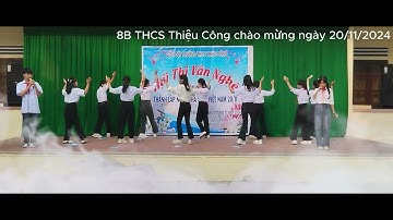 Bài học đầu tiên - 8B THCS Thiệu Công chào mừng ngày 20/11/2024
