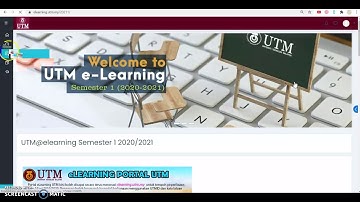 Login to UTM@eLearning