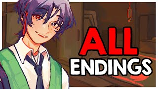 A Cute Guy Wants to Hang Out - Akiya Game - ALL ENDINGS