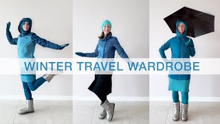 MINIMALIST WINTER PACKING: Travel Capsule Wardrobe for Japan Snow Trip
