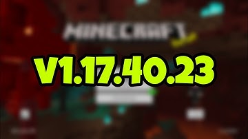 NEW MINECRAFT PE 1.17.40.23 BETA!!! Minecraft Bedrock Edition Update