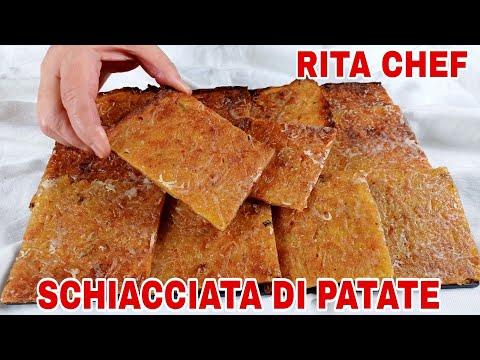 SCHIACCIATA DI PATATE⭐RITA CHEF | Sfiziosa e gustosa.