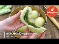 Matcha Mung Bean Pao (Chinese Steamed Bun) | MyKitchen101en