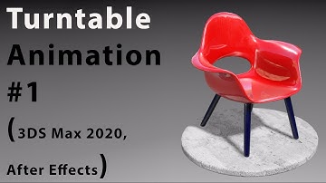 3DS Max Turntable animation to visualize your model  #1/3