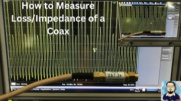 How to Measure Unknown Impedance and LOSS of Coax using R&S VNA | S11, S22, S12, S21