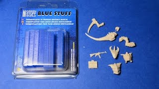 Blue Stuff/Oyumaru - How to cheaply cast miniatures or plastic models - new version