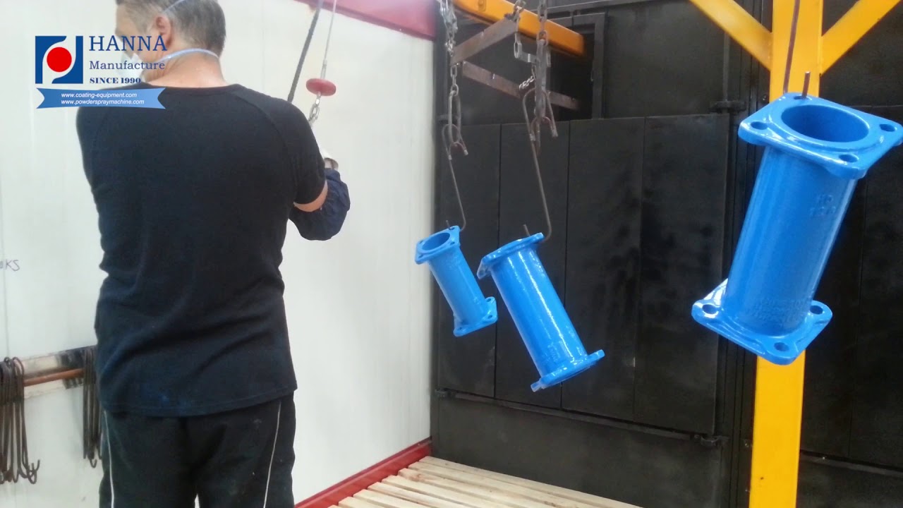 fluidized bed powder coating machine YouTube