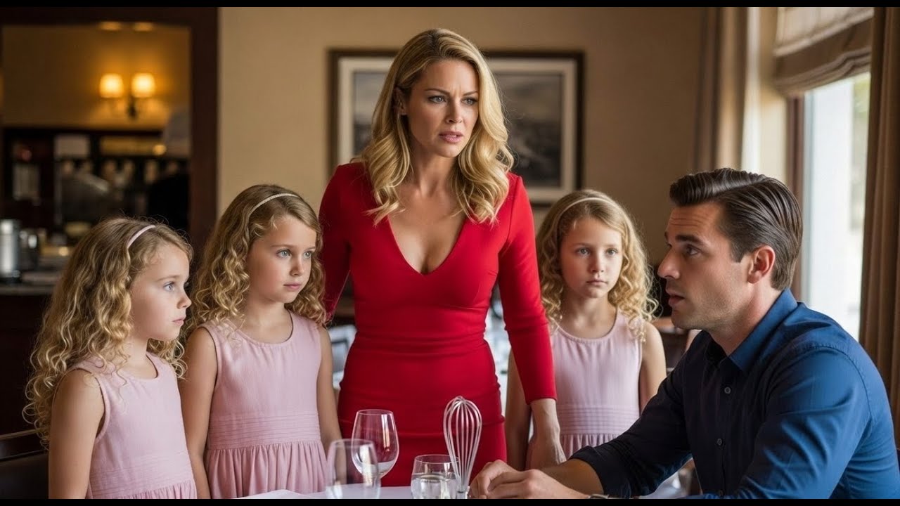 “She Brought Triplets to a Blind Date — What the Single Dad Did Shocked Everyone”