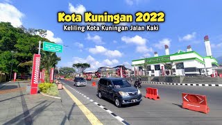 Keliling Kota Kuningan Jawa Barat 2022, walk in horse town Indonesia