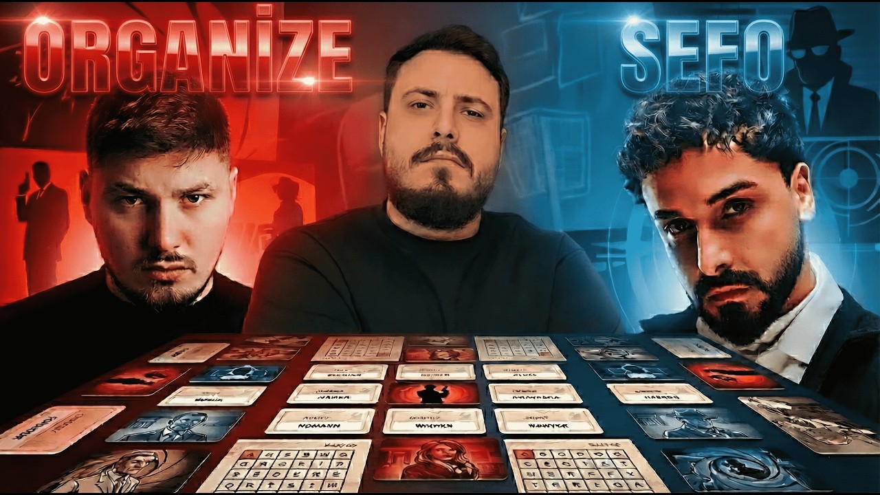 ORGANİZE VE SEFO İLE KAMERALI CODENAMES | EKİPLE KAMERALI CODENAMES!