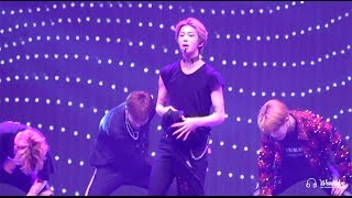 181010 MONSTA X World Tour in Osaka DRAMARAMA 형원 HYUNGWON Focus (1'05 Take off the coat so HOT!!)