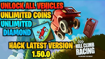 HOW TO HACK HILL CLIMBING RACING LATEST VERSION | NO MOD | UNLIMITED COIN | UNLIMITED DIAMONDS |2021