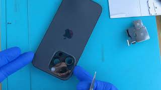 IPhone 14 Pro camera lens replacement - DIY repair - nothing left out