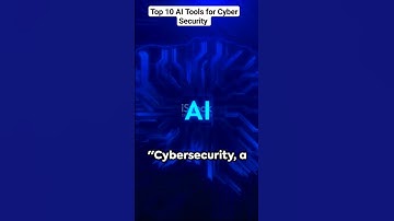 Top 10 AI Tools For Cyber Security #hacker #cyberware #cyberhack #cybersecurity 👨‍💻🤖👨‍💻