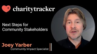 Next Steps for Community Stakeholders: Building Stronger Communities Together