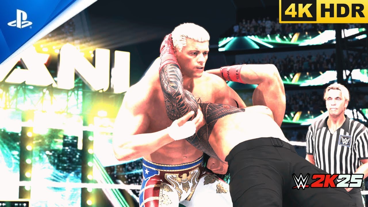 (PS5 Pro) | WWE 2K25 Showcase | 1. The End... | [4KHDR]  Gameplay