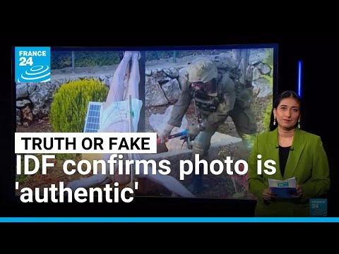 Israeli army confirms photo of soldier destroying Jesus statue is real • FRANCE 24 English