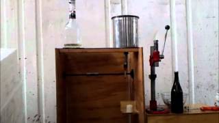 How To Make Wine - Disgorging Sparkling Wine - Just Like Champagne A La Volee