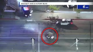 Police chase: Stolen golf cart suspect has dog on lap