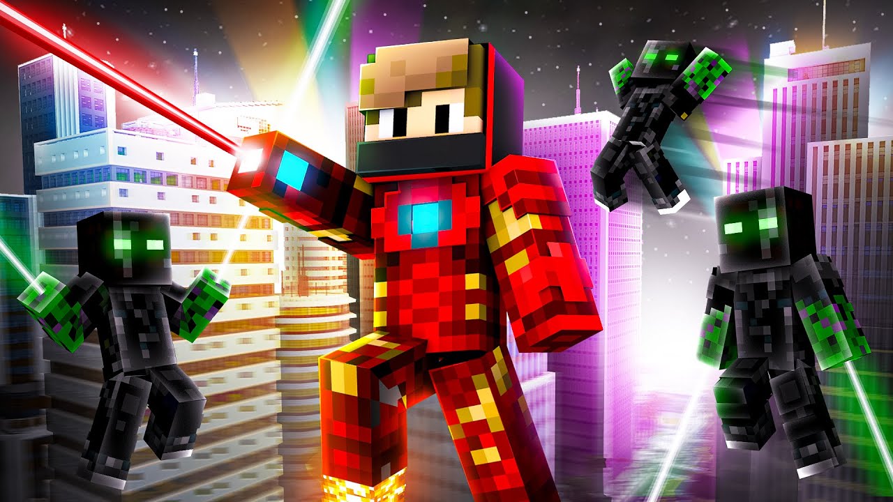 I Became SUPERHERO to SAVE This World in Minecraft