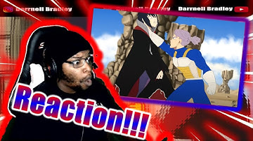 If "Sasuke vs Trunks" (Fan Animation) [Naruto VS. DBZ] DB Reaction