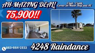 OVER 55 BARGAIN! 3bed 2 Bath - New 2022 Roof and  Metal Carport & Lanai-Amazing Value in Florida!