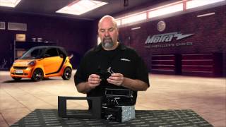 Metra Smart Fortwo stereo dash kit 95-8720B and 99-8720B