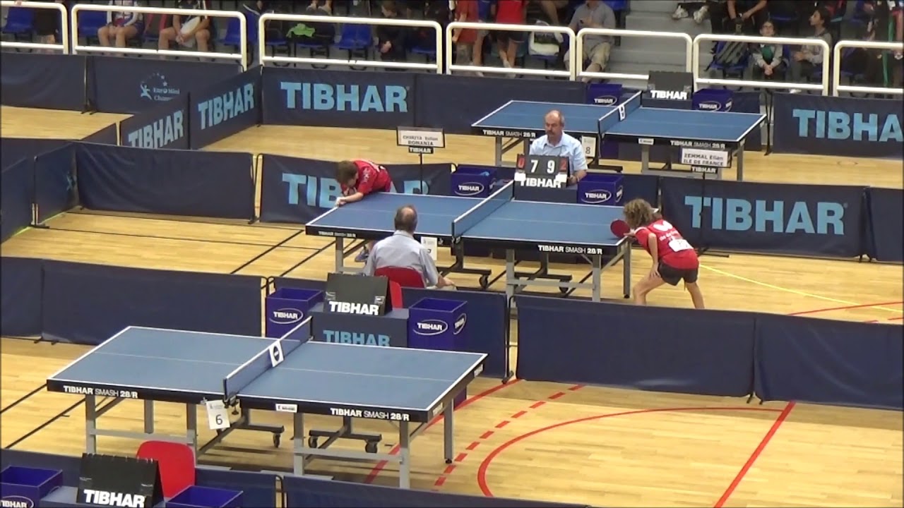 ZEMMAL Elian CHIRITA Iulian (Eurominichamps 2018) YouTube