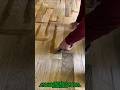 Applying Wood Filler on Hardwood Flooring | Professional Floor Finishing Technique.