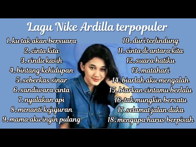 Nike Ardilla Lagu Pilihan terbaik menemani santai class=