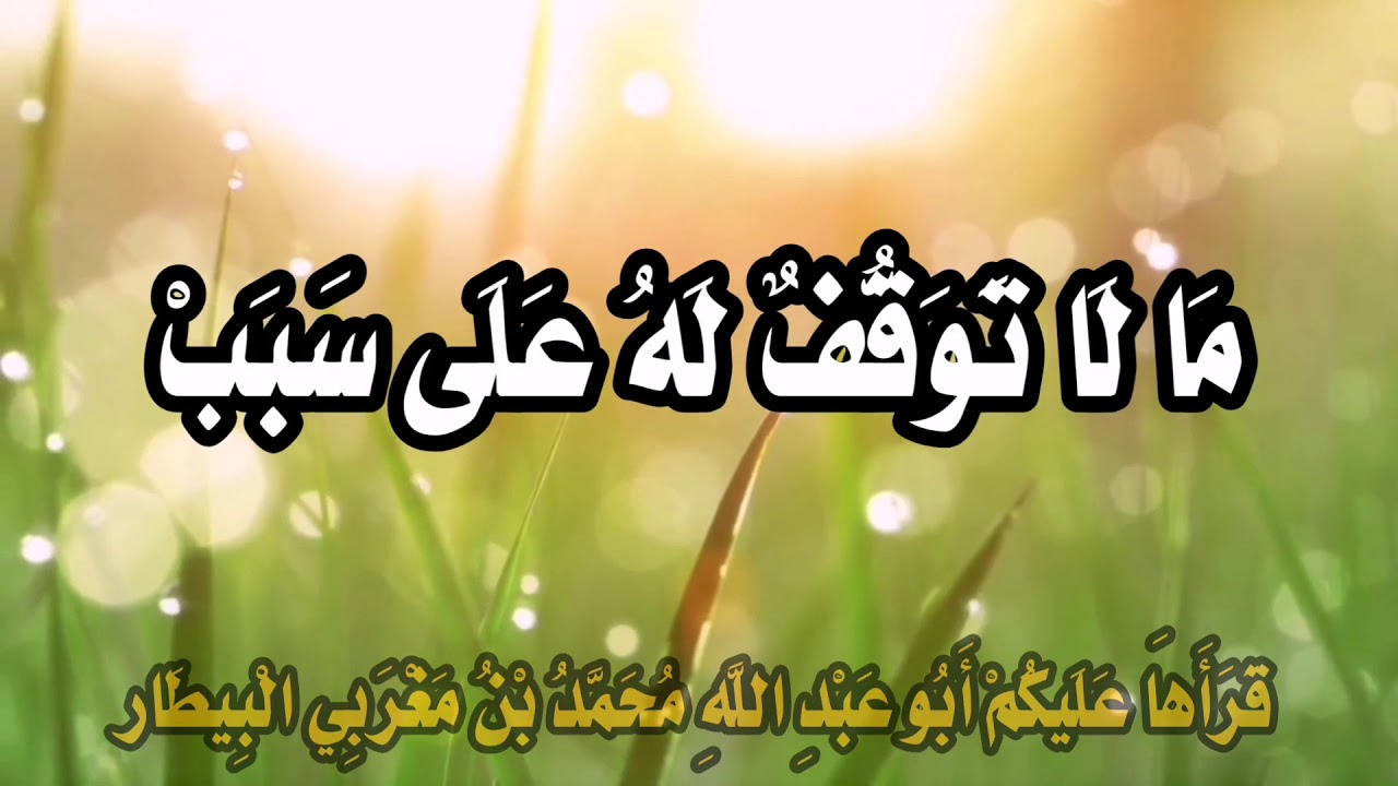 متن تحفة الأطفال والغلمان في تجويد القرآن-بصوت الشيخ محمد البيطار