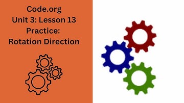 Code org Lesson 13 Practice Rotation Pattern