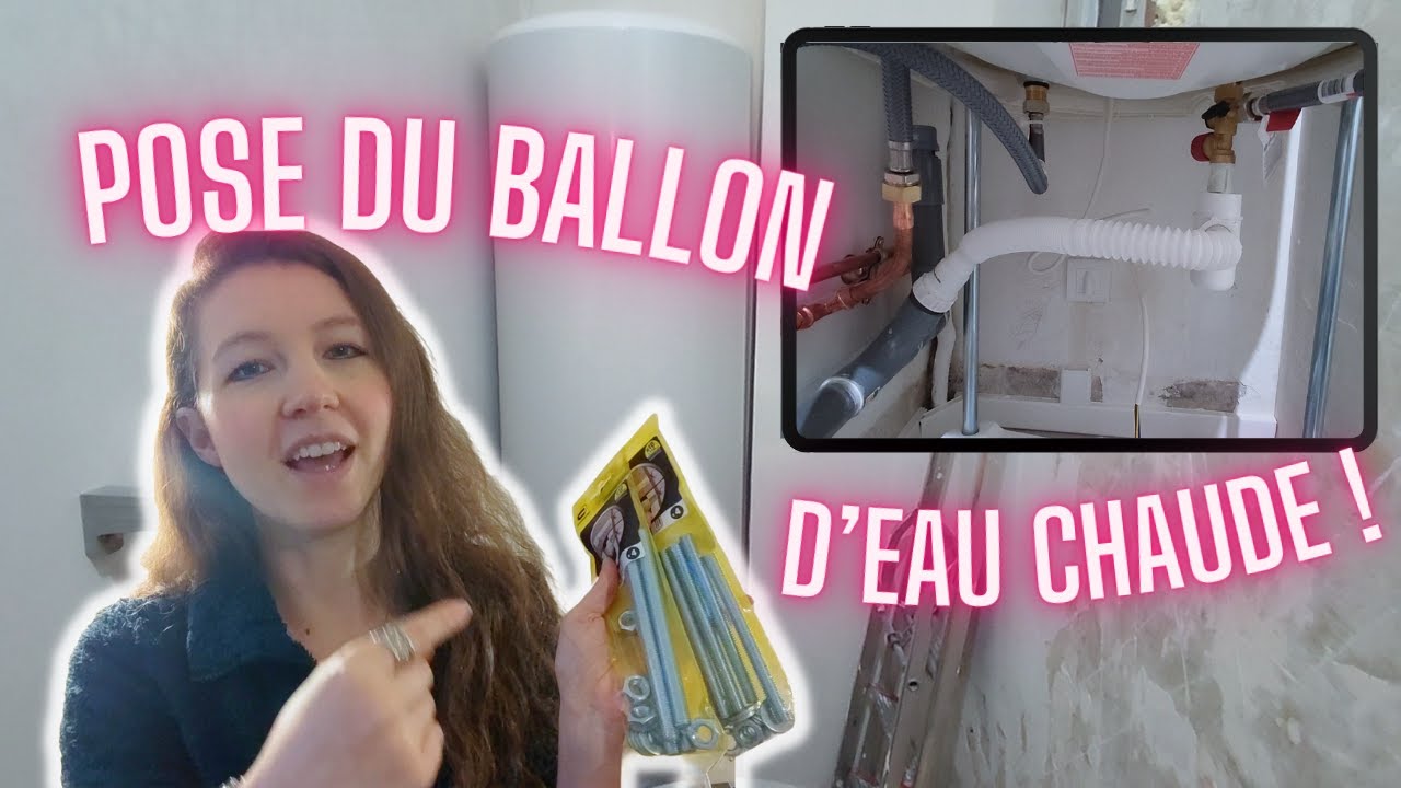 INSTALLATION DU BALLON D'EAU CHAUDE ELECTRIQUE + Raccordement plomberie — free download