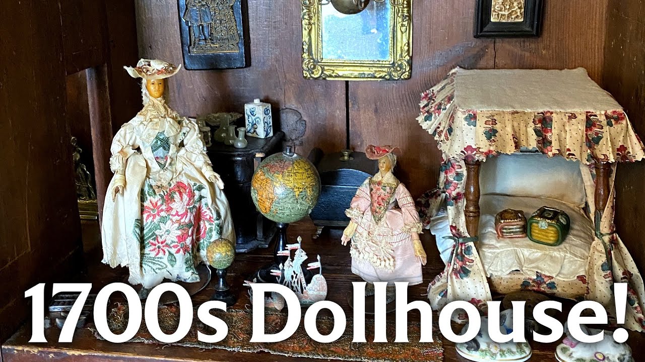 Discovering a 1700s Cabinet Dollhouse with Carol Cameron in London