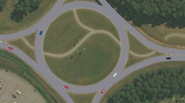 Mikrosimulering Ågårdsrondellen Lidköping PTV Vissim 11