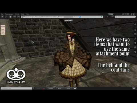 Using Multiple Attachments in Second Life Viewer 2.1